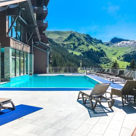 Appartement Premium En Pleine Nature A Flaine, 8 A 10 Personnes - Piscine Exterieure Chauffee, Jacuzzi, Sauna, Hammam Et Salle De Sport ภายนอก รูปภาพ
