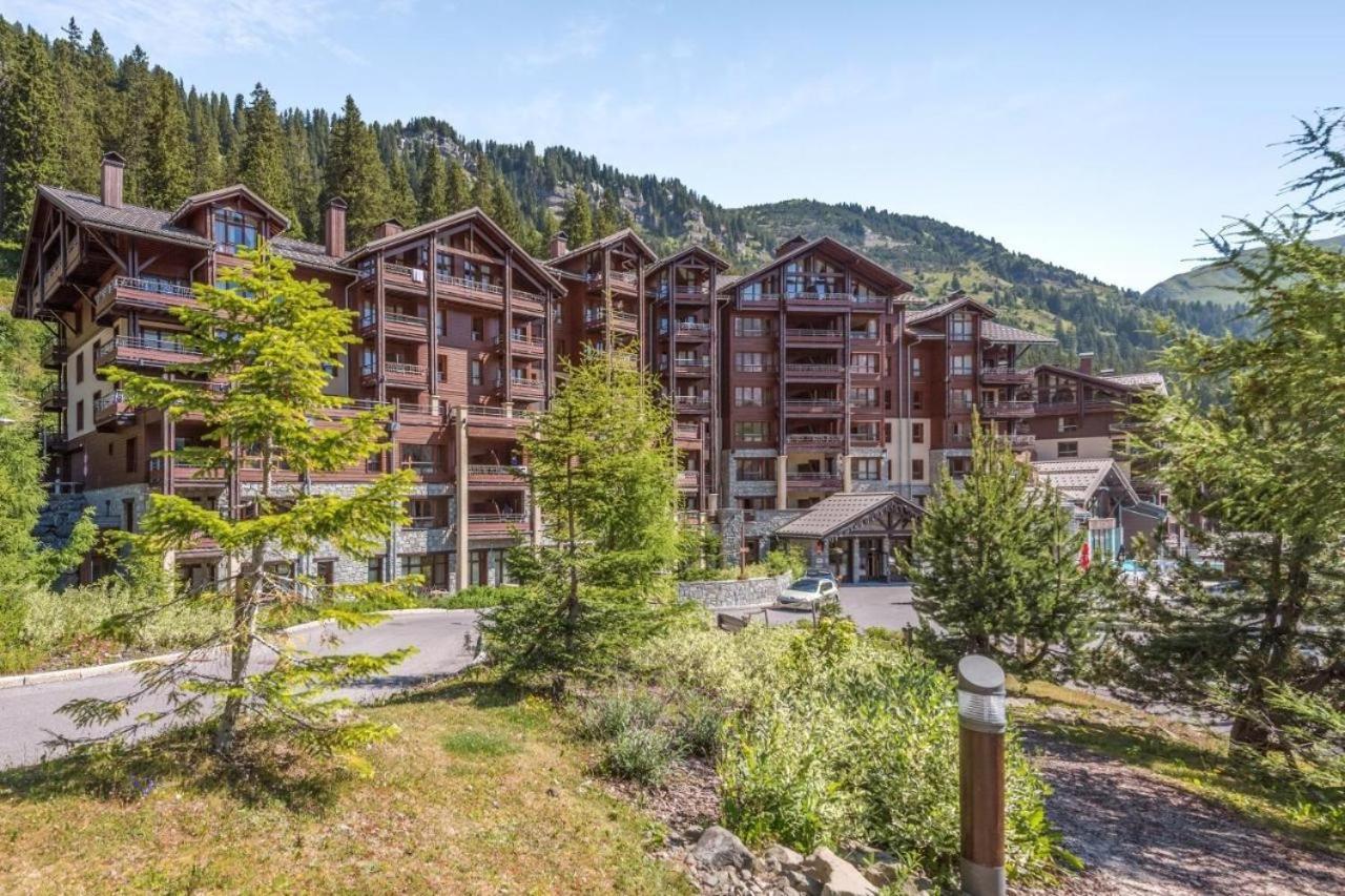 Appartement Premium En Pleine Nature A Flaine, 8 A 10 Personnes - Piscine Exterieure Chauffee, Jacuzzi, Sauna, Hammam Et Salle De Sport ภายนอก รูปภาพ
